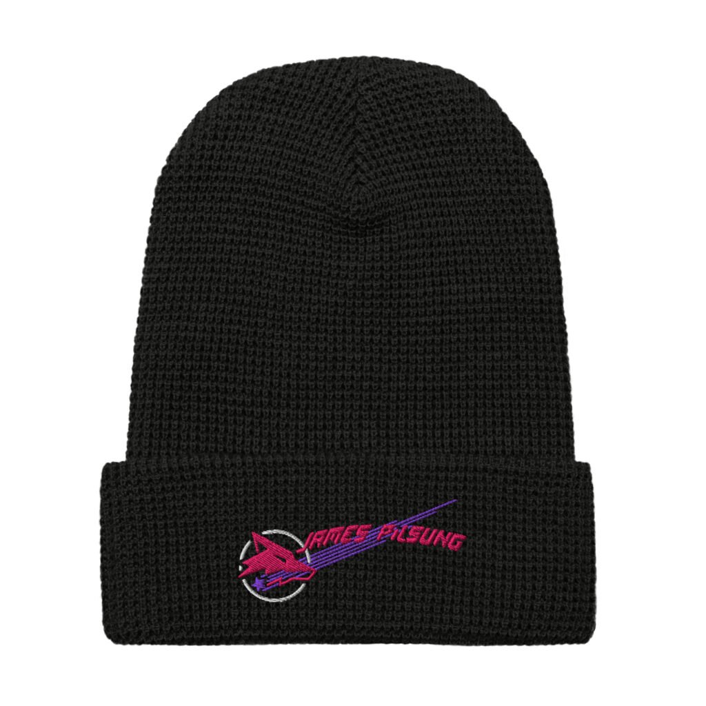 James Pilsung Signature Waffle Beanie